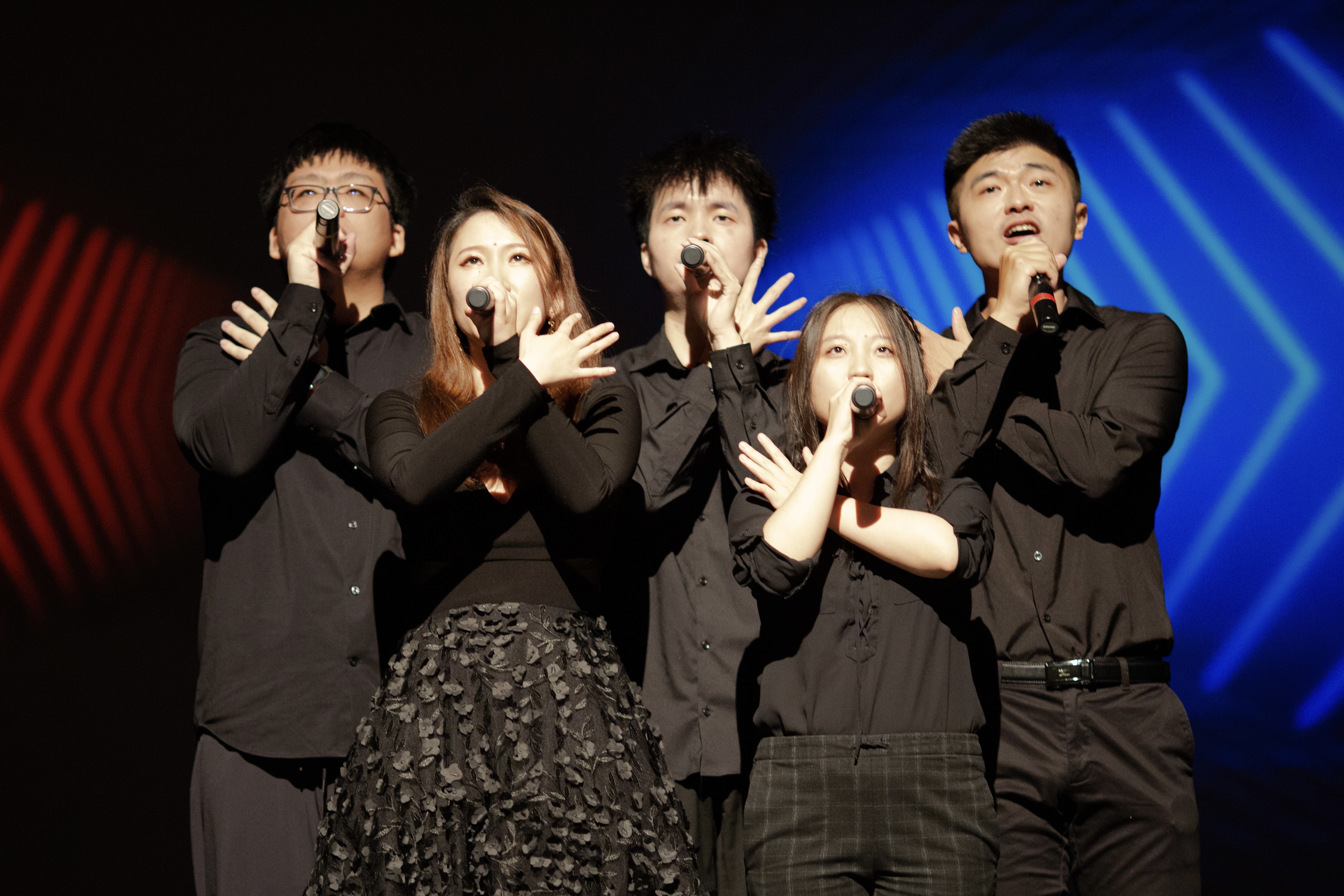 CMCA performance on stage