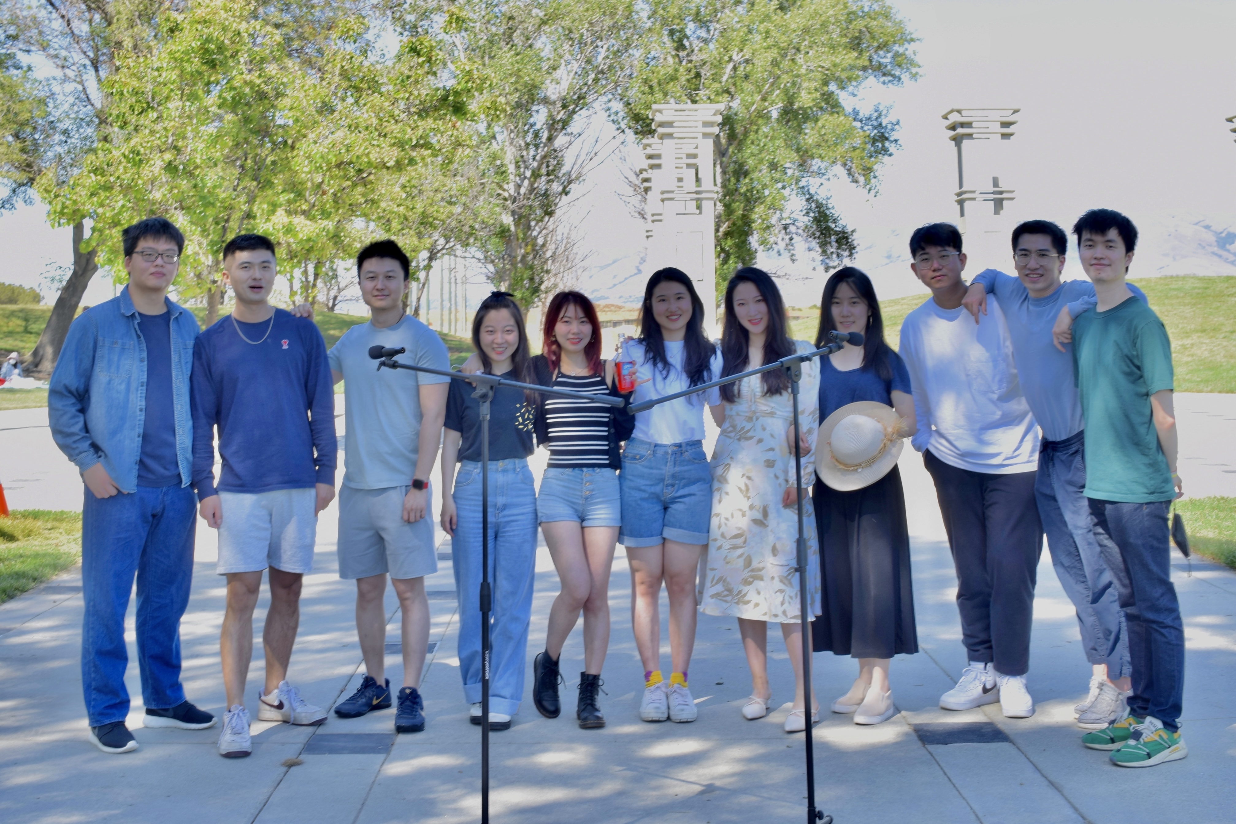 CMCA rehearsal and community scene